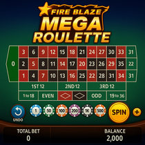 PowerUp Casino - Fire Blaze Mega Roulette Slot Game